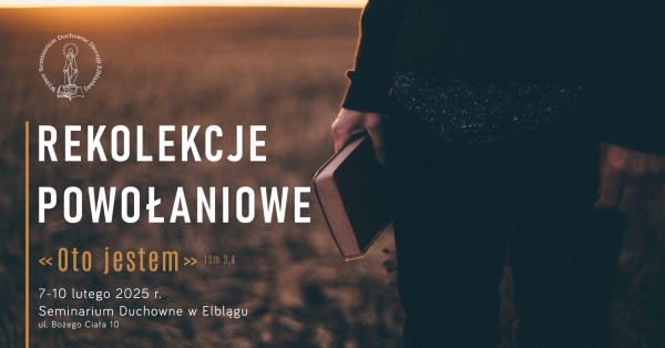 Rekolekcje Powolaniowe OTO JESTEM 2025 FB 2048x1072