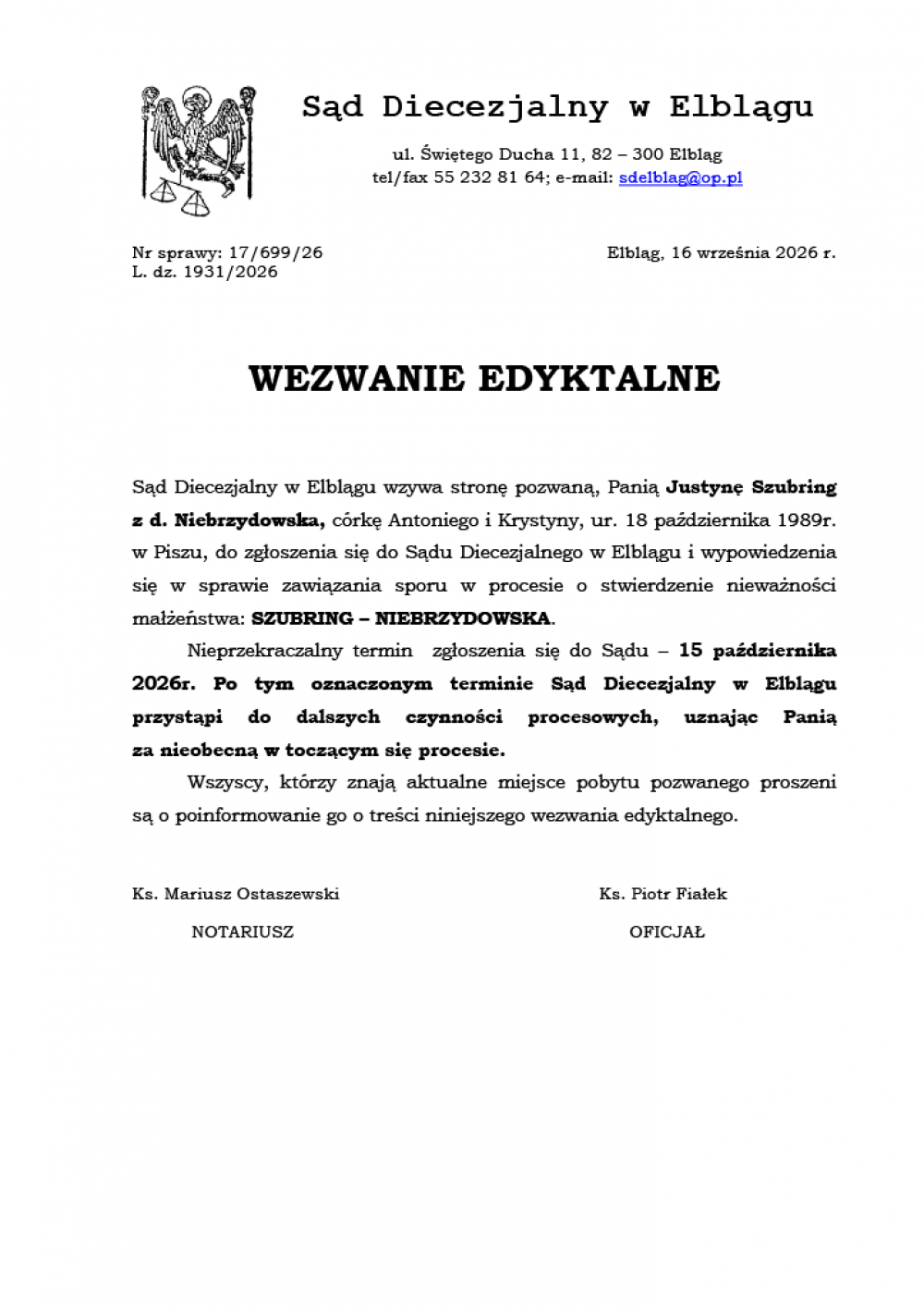 20260916 Wezwanie